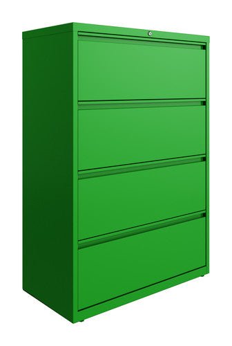 Hirsh 36 Inch Wide Metal Lateral File Cabinet for Home and Office, Holds Letter, Legal and A4 Hanging Folders - SchoolOutlet