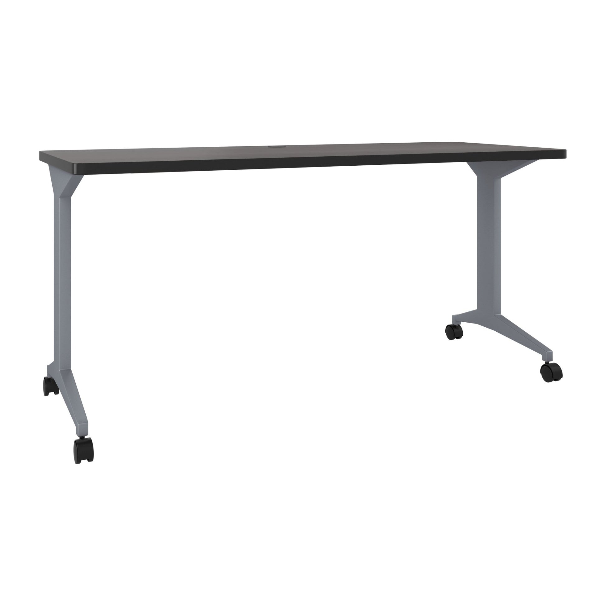 Hirsh Modern T-Leg Table Desk with Rounded Corner T-Mold Top for Schools - SchoolOutlet