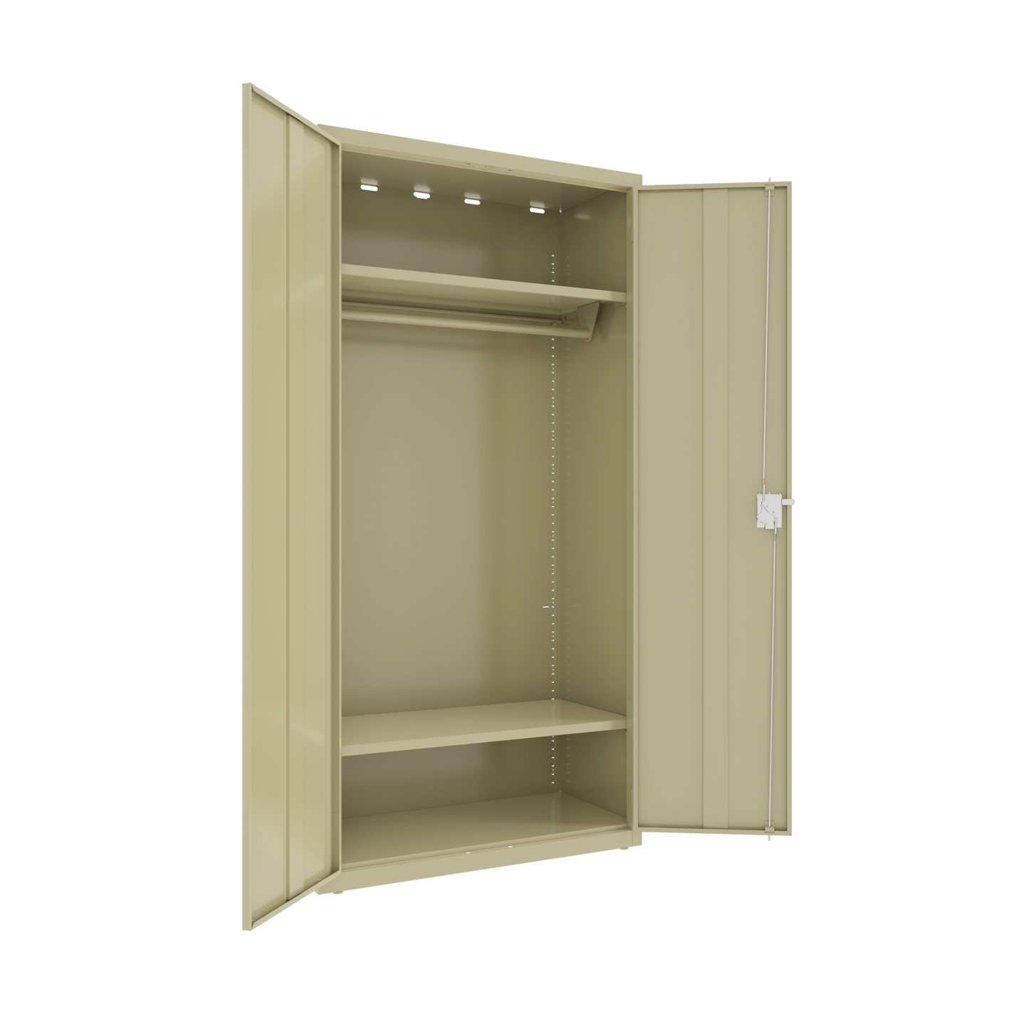 Hirsh Wardrobe Cabinet, 18"D x 36"W x 72"H - SchoolOutlet