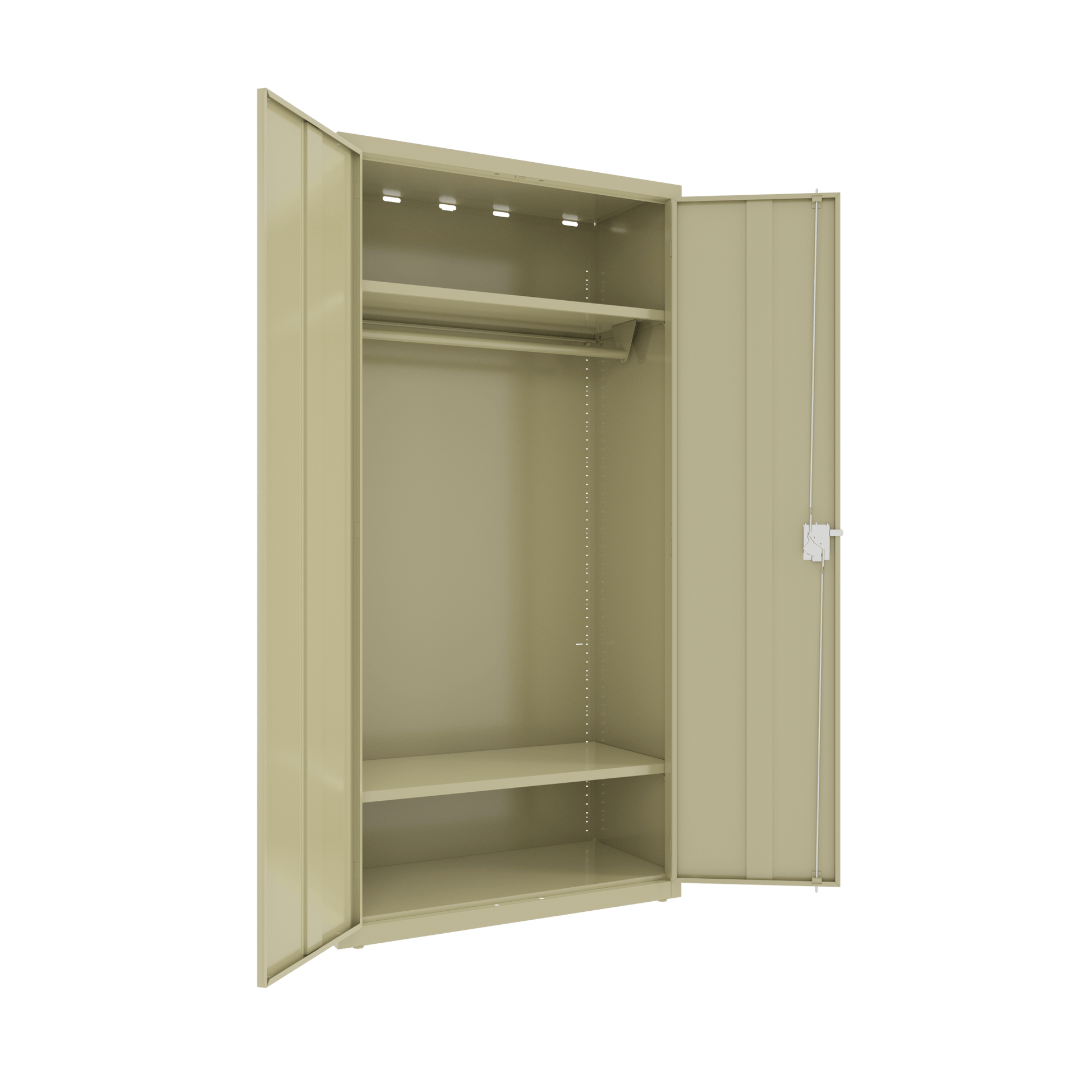 Hirsh Wardrobe Cabinet, 18"D x 36"W x 72"H - SchoolOutlet