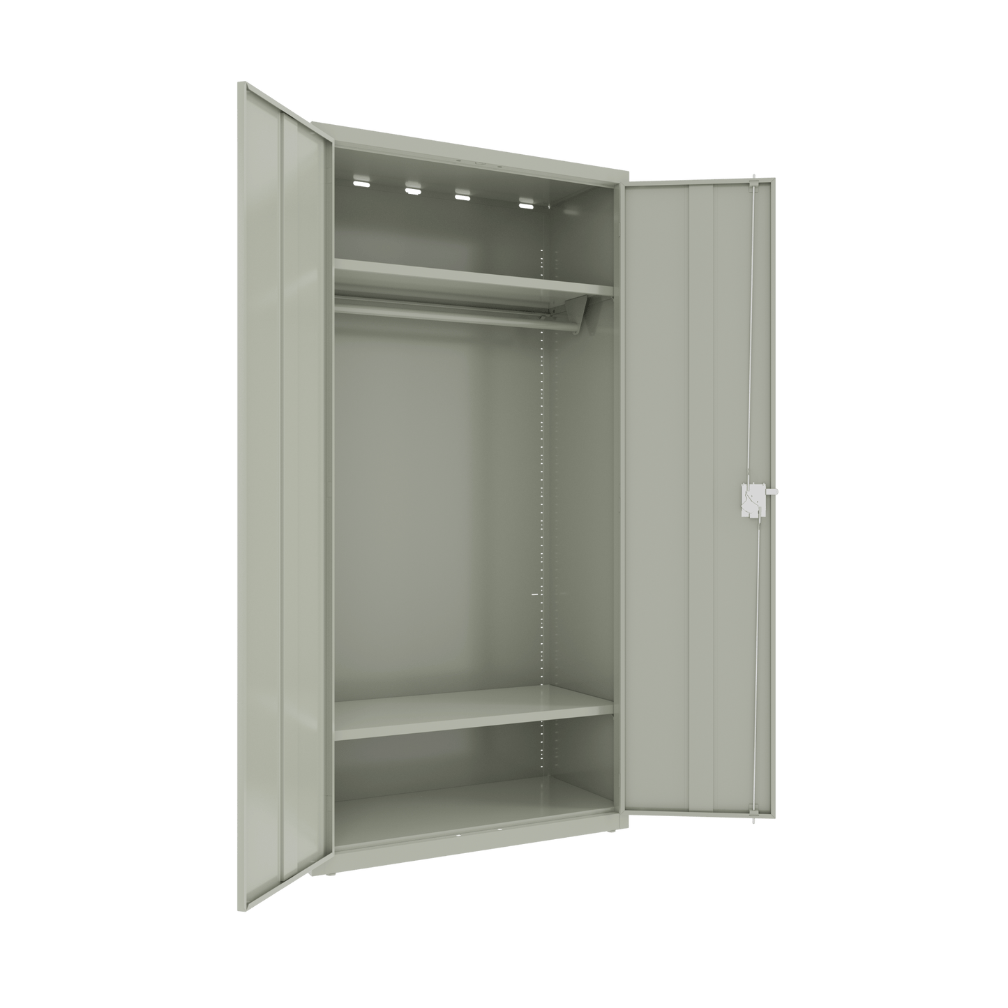 Hirsh Wardrobe Cabinet, 18"D x 36"W x 72"H - SchoolOutlet