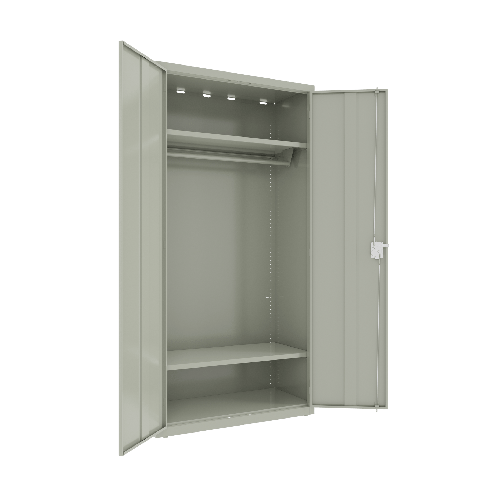Hirsh Wardrobe Cabinet, 18"D x 36"W x 72"H - SchoolOutlet