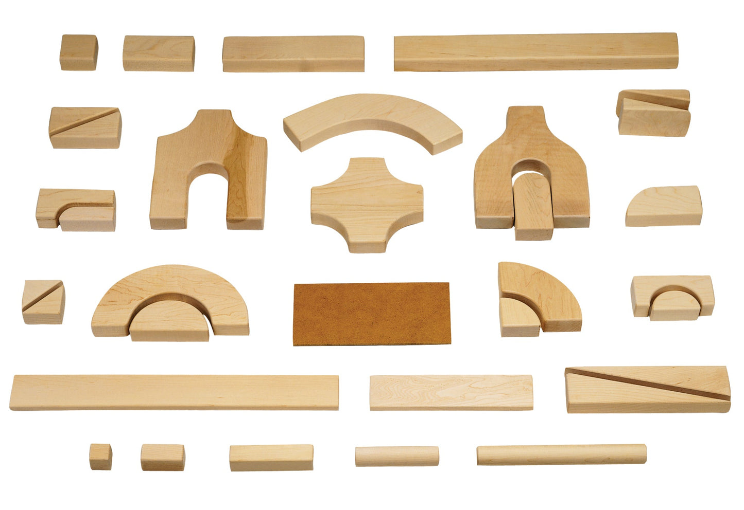 Jonti-Craft UNIT BLOCKS - JUNIOR SET; 220 Pieces, 21 Shapes (Jonti-Craft JON-0262JC) - SchoolOutlet