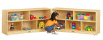 Jonti-Craft Baltic Birch Fold-n-Lock Storage Unit - Toddler (Jonti-Craft JON-0326JC) - SchoolOutlet