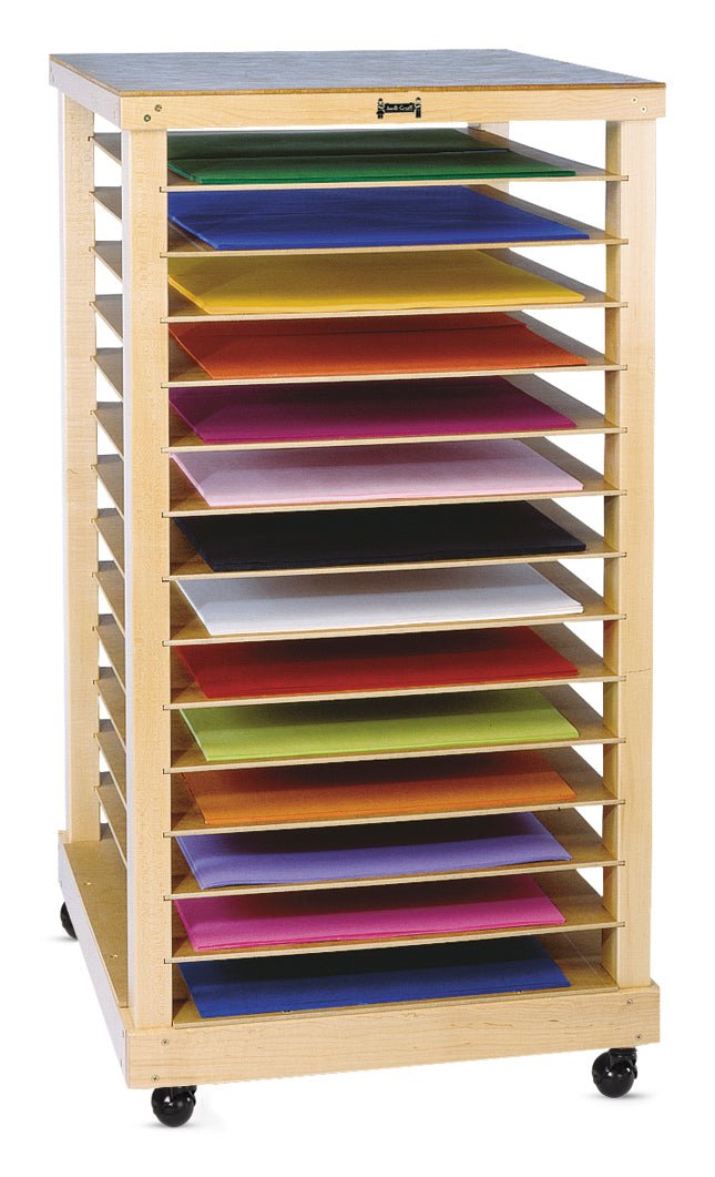 Jonti-craft Paper Rack with14 Shelves (Jonti-Craft JON-0386JC) - SchoolOutlet