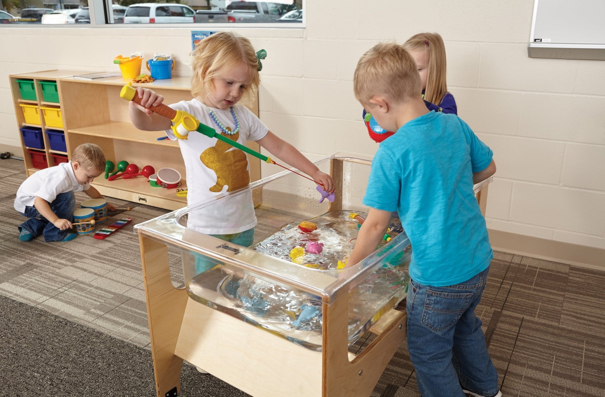 Jonti-craft Low Straight Shelf Mobile Unit (Jonti-Craft JON-0393JC) - SchoolOutlet