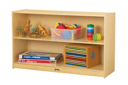 Jonti-craft Low Straight Shelf Mobile Unit (Jonti-Craft JON-0393JC)