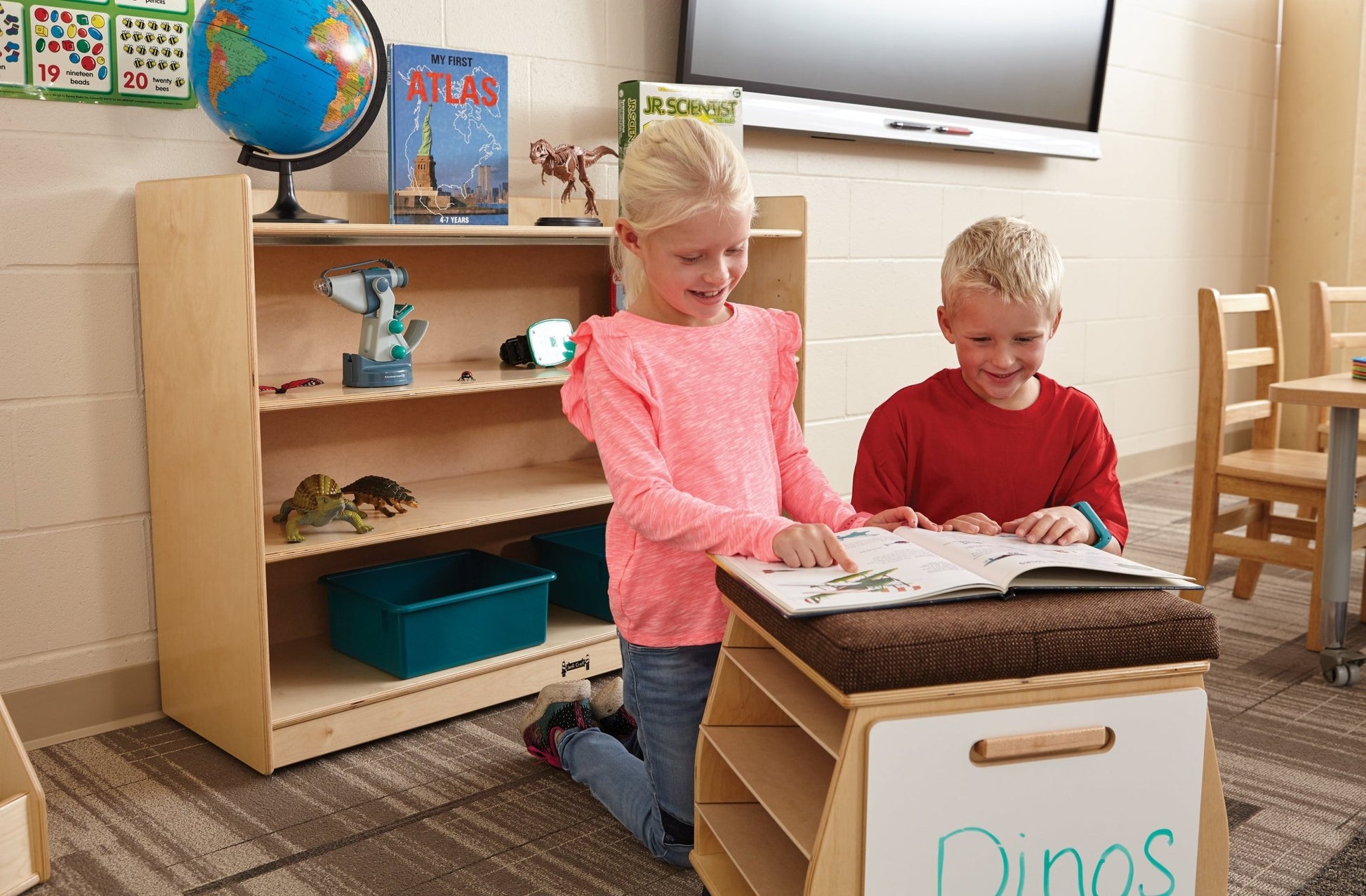 Jonti-Craft Mobile Bookcase with LiP (Jonti-Craft JON-0782JC) - SchoolOutlet