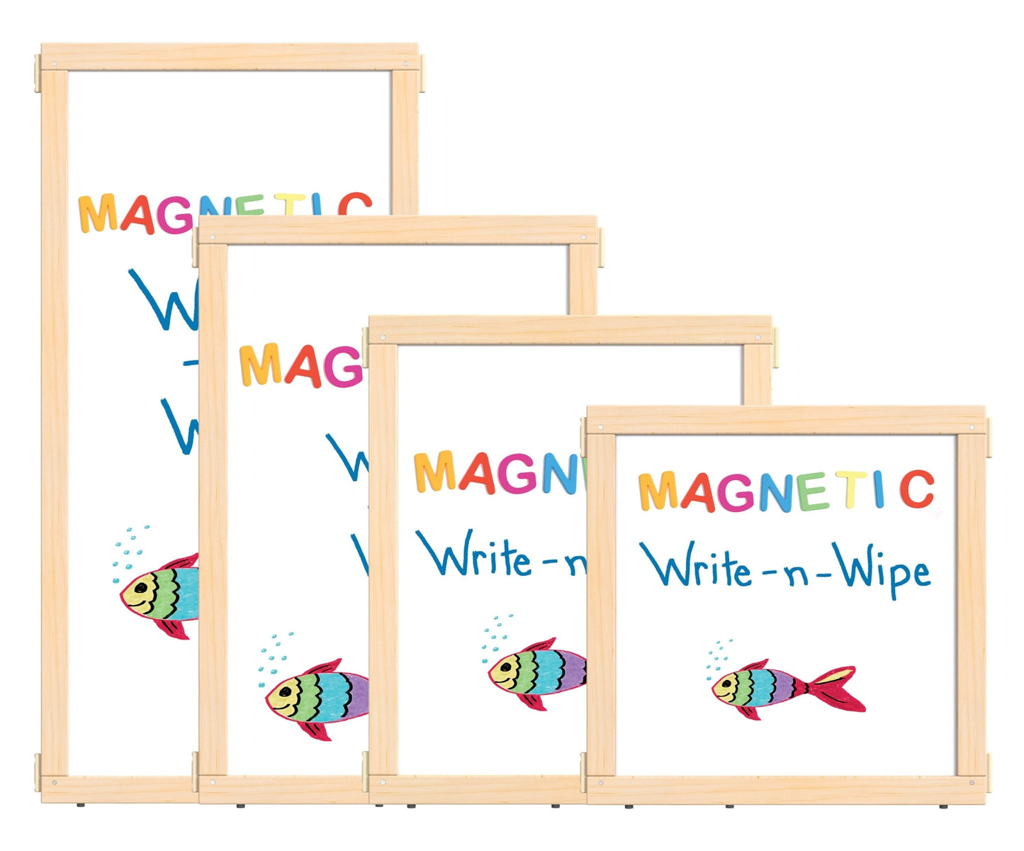 Jonti-Craft KYDZ Suite Panel - S-height - 24" Wide - Magnetic Write-n-Wipe (Jonti-Craft JON-1510JCSMG) - SchoolOutlet