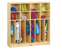 Jonti-Craft Baltic Birch Neat-n-Trim Lockers 48" (Jonti-Craft JON-2687JC)