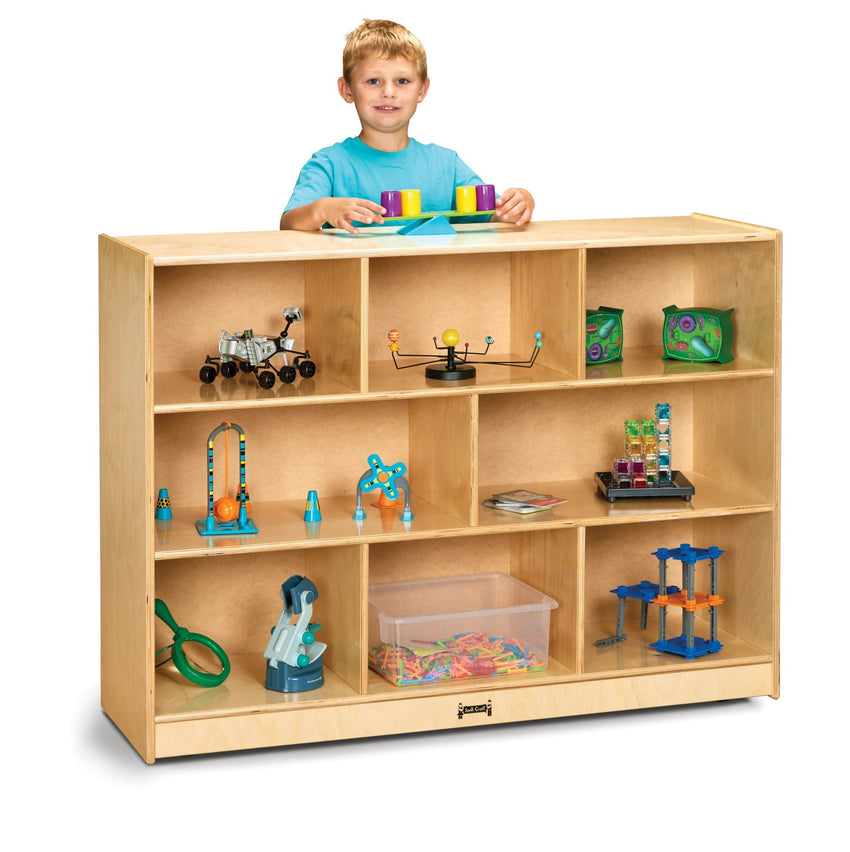 Jonti-Craft Baltic Birch Super-Sized Mobile Storage Unit (Jonti-Craft JON-2691JC) - SchoolOutlet