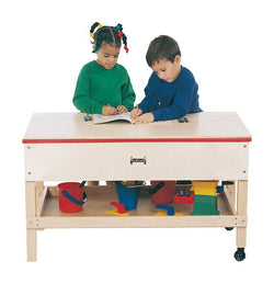 Jonti-Craft Sensory Sand and Water Table with One Tub and Shelf (Jonti-Craft JON-2856JC)