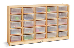 Jonti-Craft 25-tub Single Storage Unit With Clear Tray (Jonti-Craft JON-40260JC)