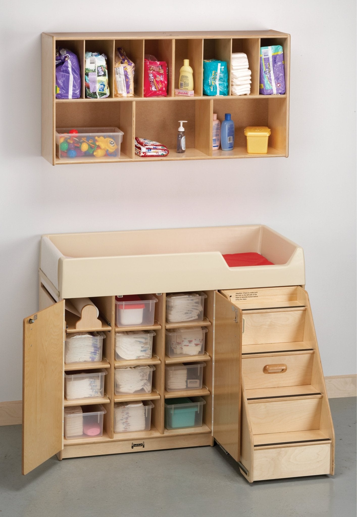 Jonti-Craft Diaper Organizer (Jonti-Craft JON-5141JC) - SchoolOutlet