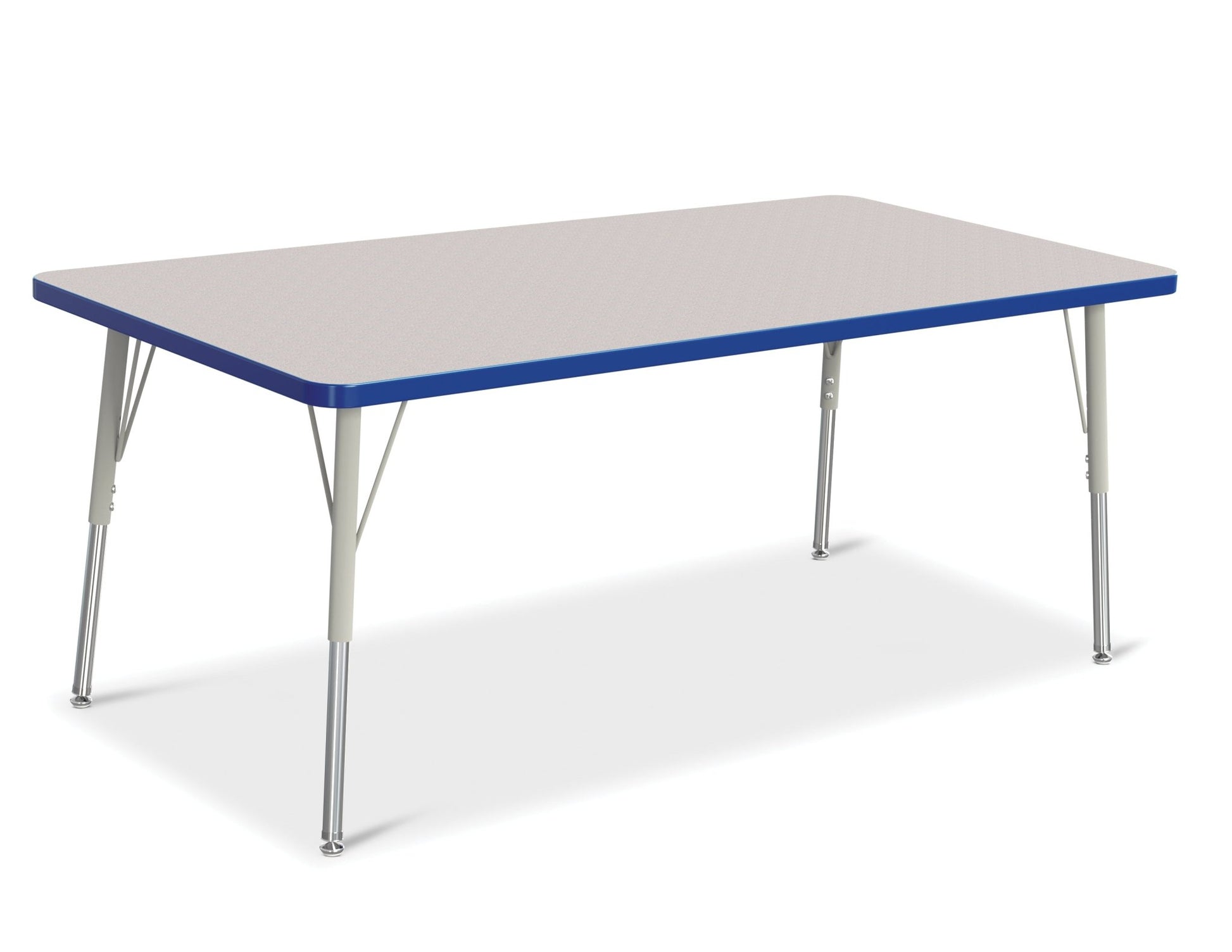 Jonti-Craft Rectangle Activity Table with Heavy Duty Laminate Top (30" x 60") Height Adjustable Legs - 4th Grade to Adult - SchoolOutlet