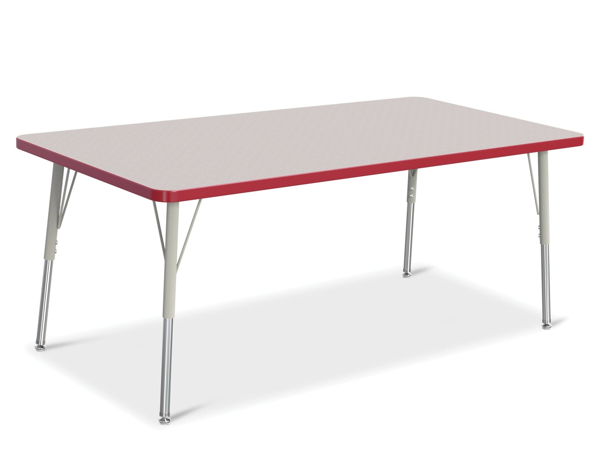 Jonti-Craft Rectangle Activity Table with Heavy Duty Laminate Top (30" x 60") Height Adjustable Legs - 4th Grade to Adult - SchoolOutlet