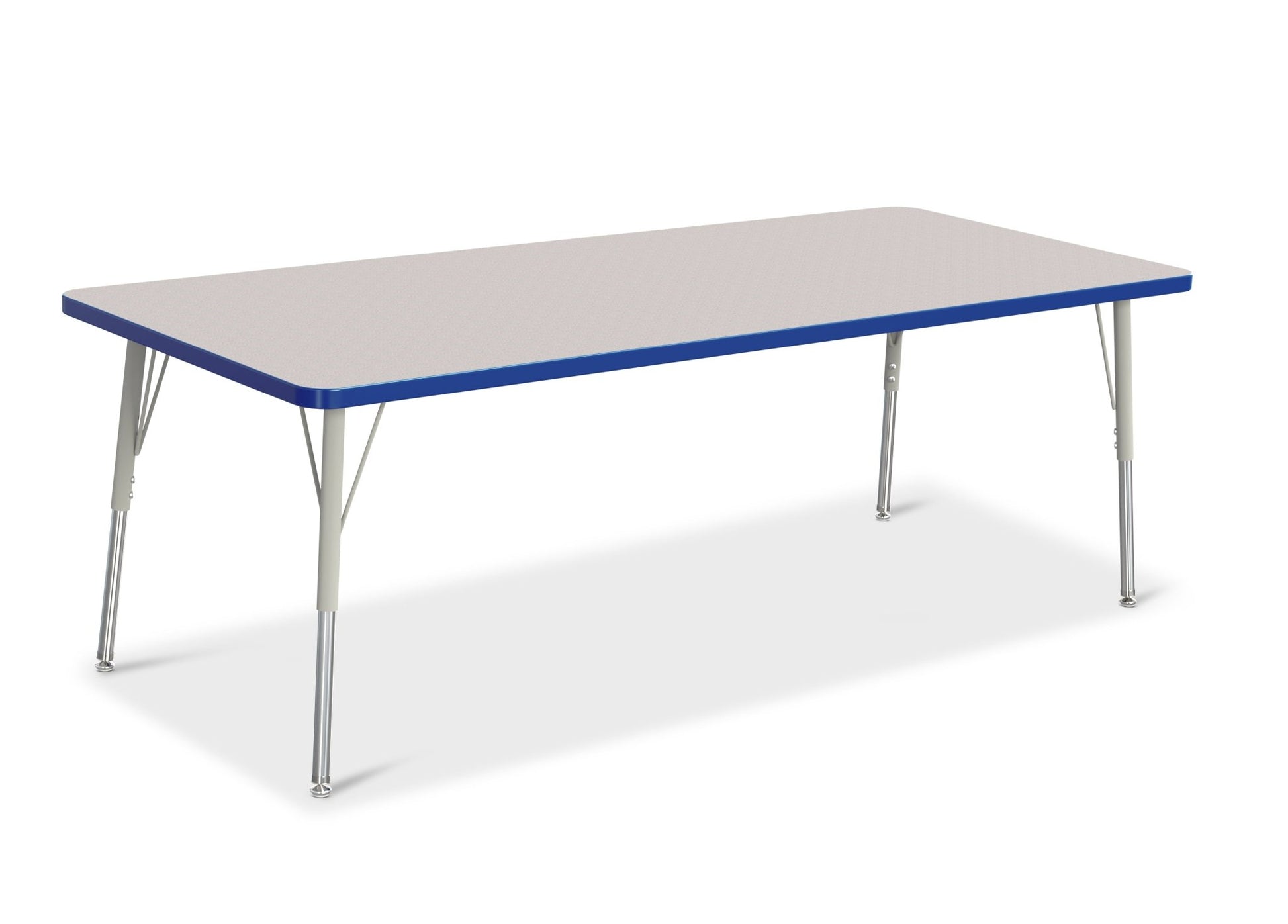 Jonti-Craft Rectangle Activity Table with Heavy Duty Laminate Top (30" x 72") Height Adjustable Legs - 4th Grade to Adult - SchoolOutlet