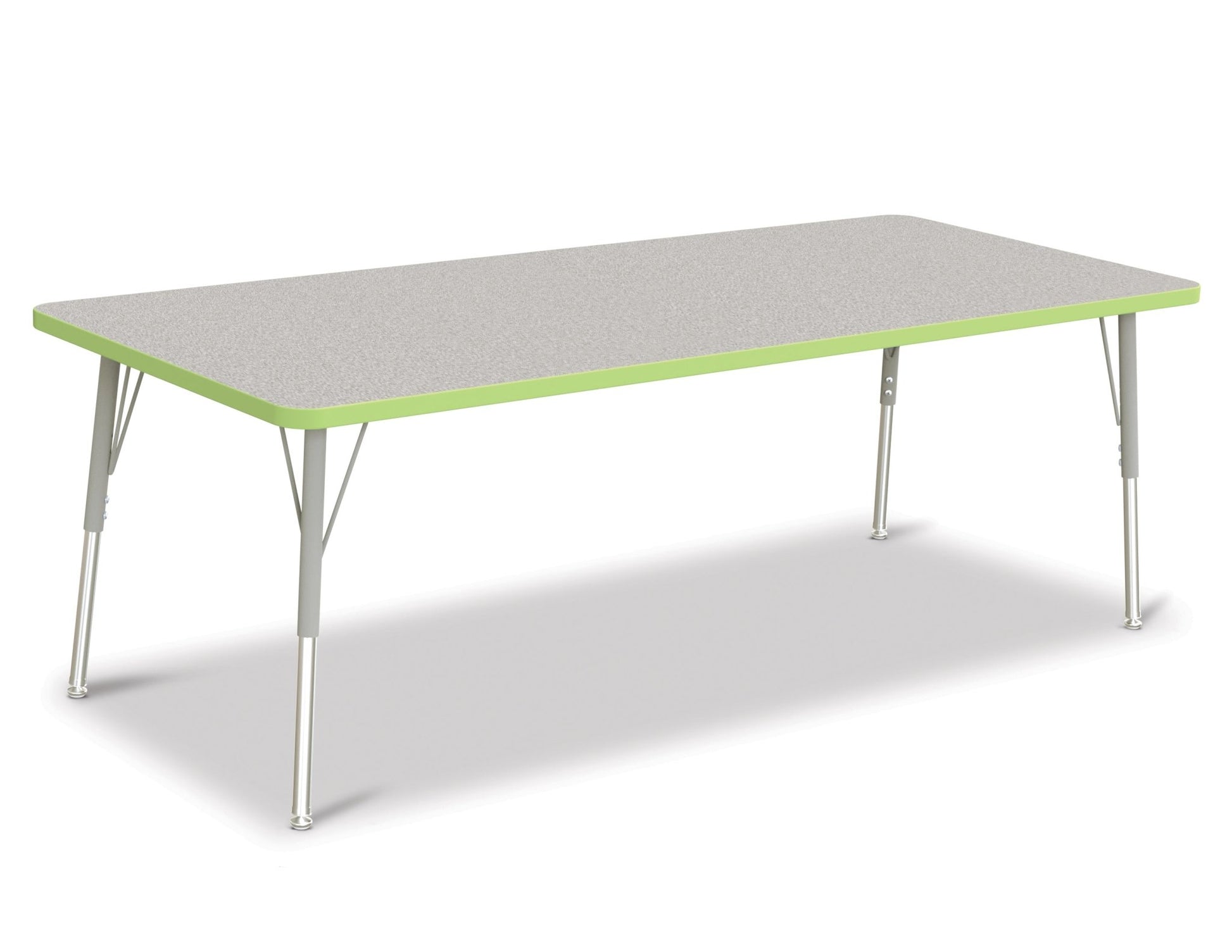 Jonti-Craft Rectangle Activity Table with Heavy Duty Laminate Top (30" x 72") Height Adjustable Legs - 4th Grade to Adult - SchoolOutlet