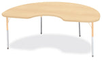 Jonti-Craft Kidney Activity Table with Heavy Duty Laminate Top and Height Adjustable Legs - 4th Grade to Adult - SchoolOutlet