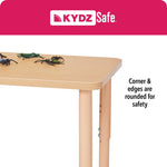Jonti-Craft Octagon Activity Table with Heavy Duty Laminate Top - Mobile Height Adjustable Legs - SchoolOutlet