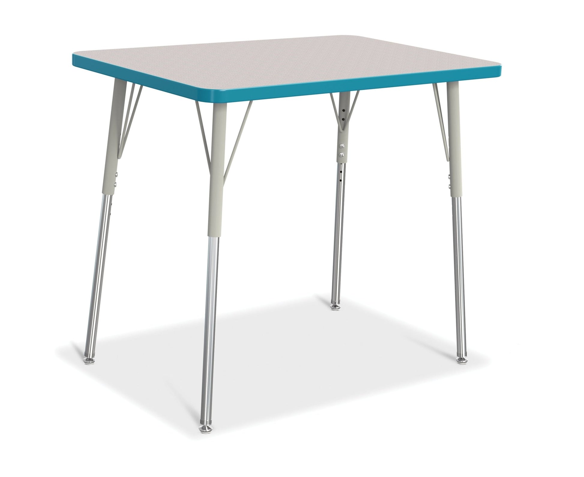Jonti-Craft Rectangle Activity Table with Heavy Duty Laminate Top (24" x 36") Height Adjustable Legs - 4th Grade to Adult - SchoolOutlet