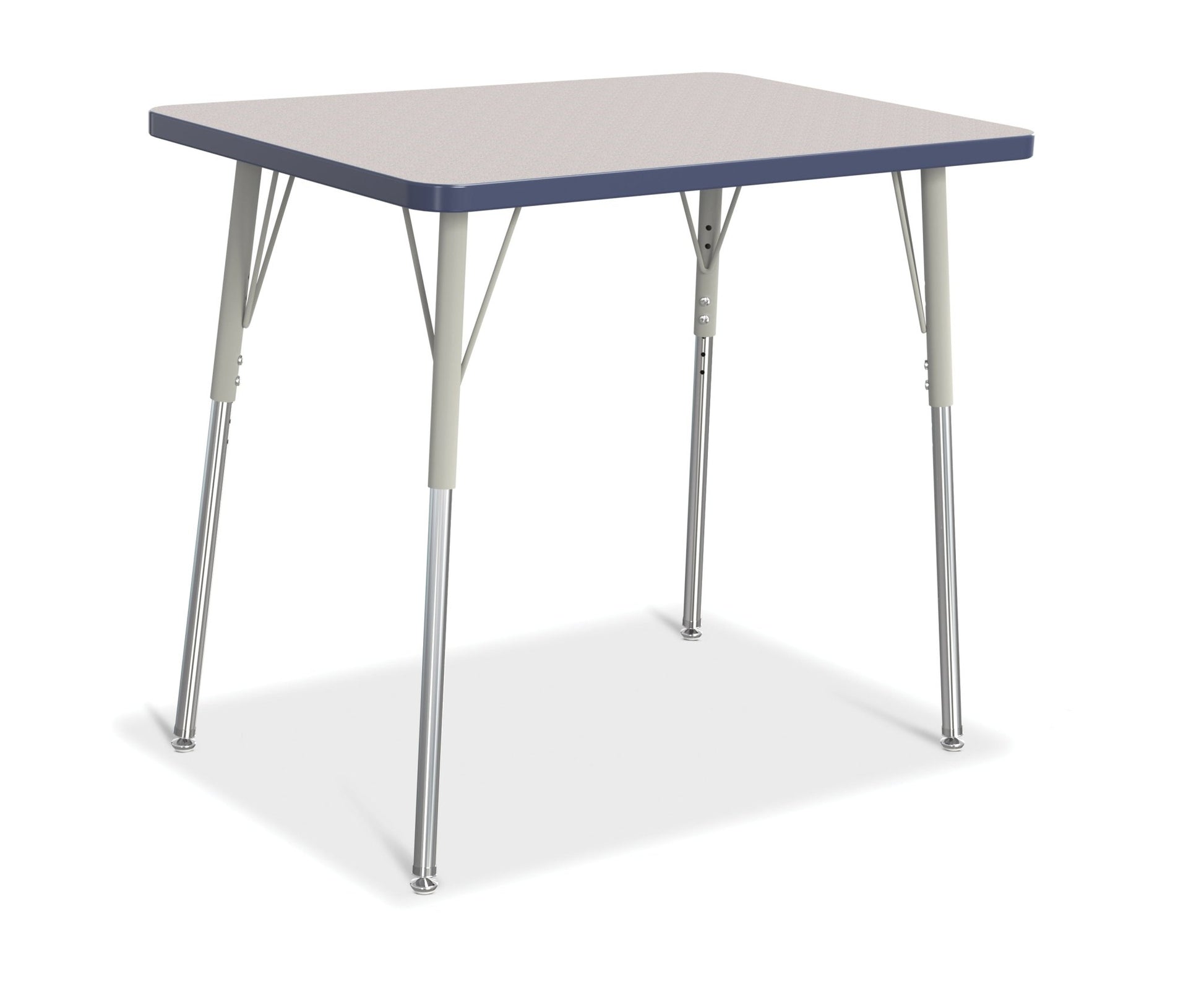 Jonti-Craft Rectangle Activity Table with Heavy Duty Laminate Top (24" x 36") Height Adjustable Legs - 4th Grade to Adult - SchoolOutlet
