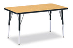 Jonti-Craft Rectangle Activity Table with Heavy Duty Laminate Top (24