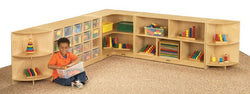 Jonti-Craft Mobile Interior Super-sized Corner Storage Unit (Jonti-Craft JON-6691JC)