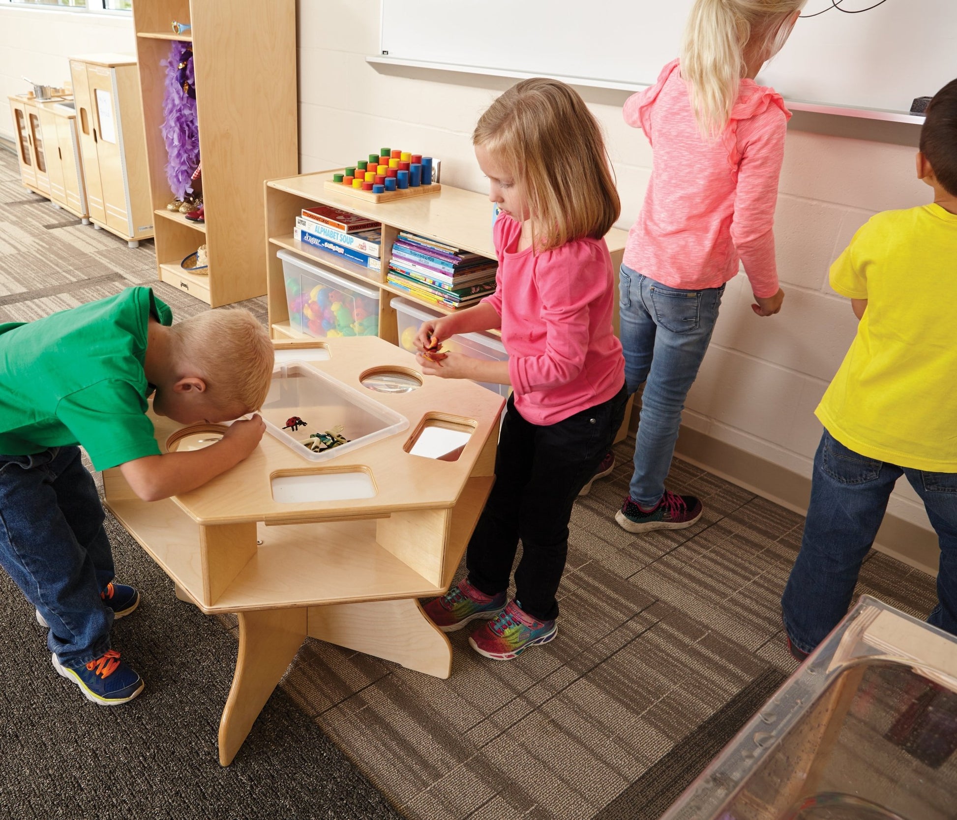 Jonti-Craft Science Activity Table with Heavy Duty Laminate Top - SchoolOutlet