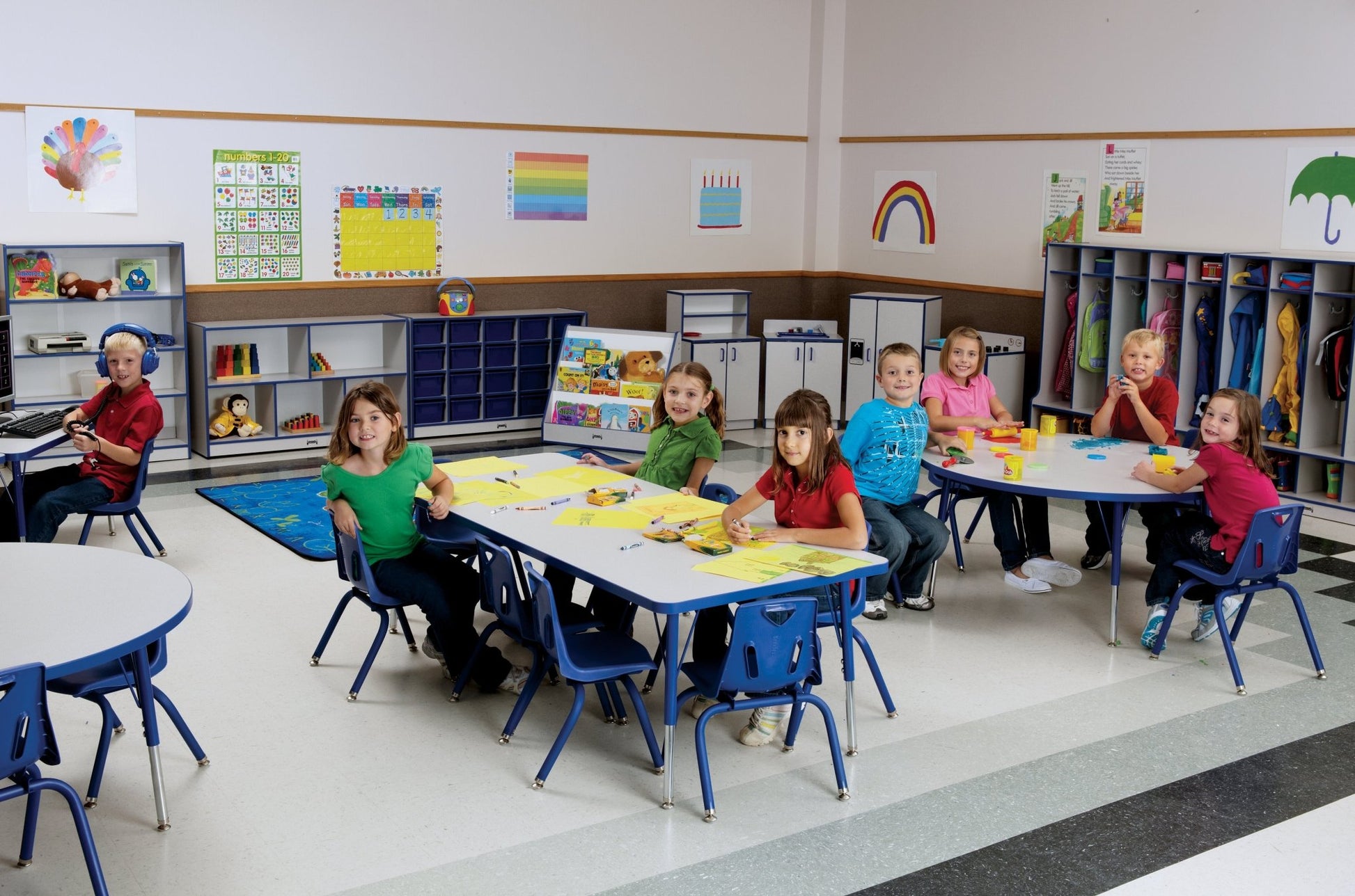 Jonti-Craft Stackable School Chair with Powder-Coated Legs 14" Seat Height (Jonti-Craft JON-8124JC) - SchoolOutlet