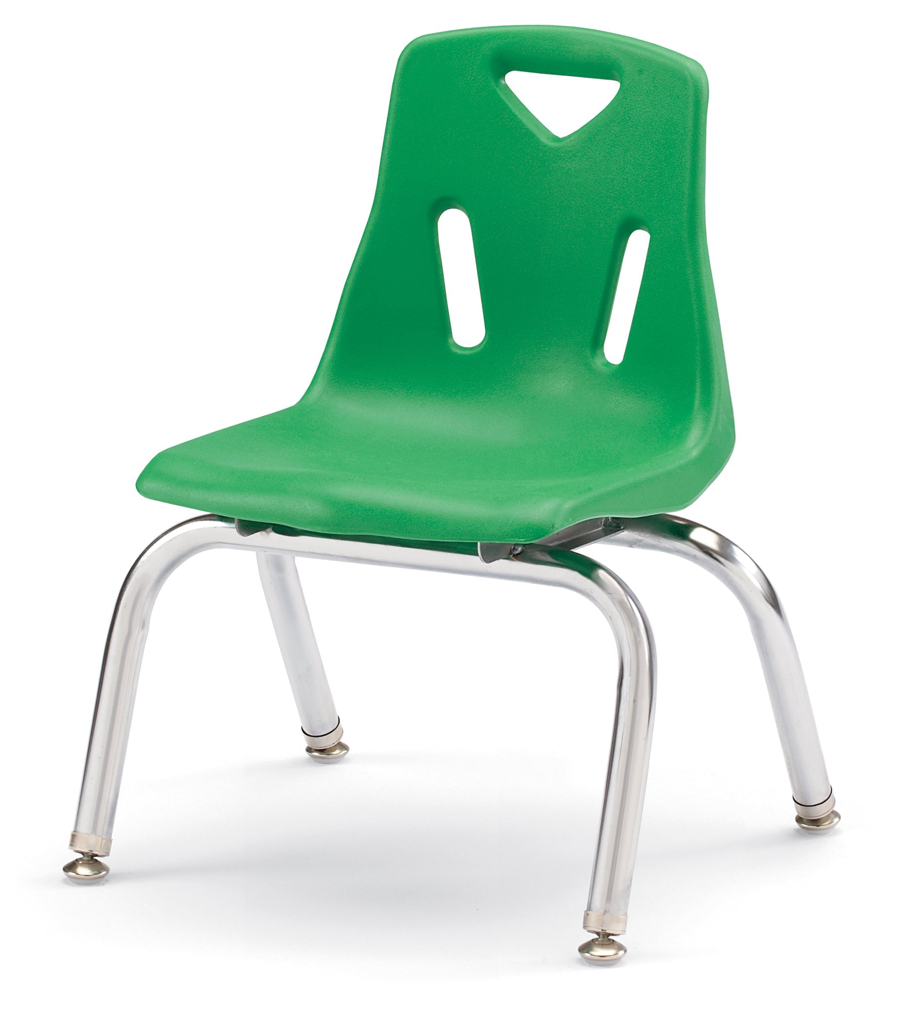 Jonti-Craft Stackable School Chair with Chrome Legs 10" Seat Height (Jonti-Craft JON-8140JC) - SchoolOutlet