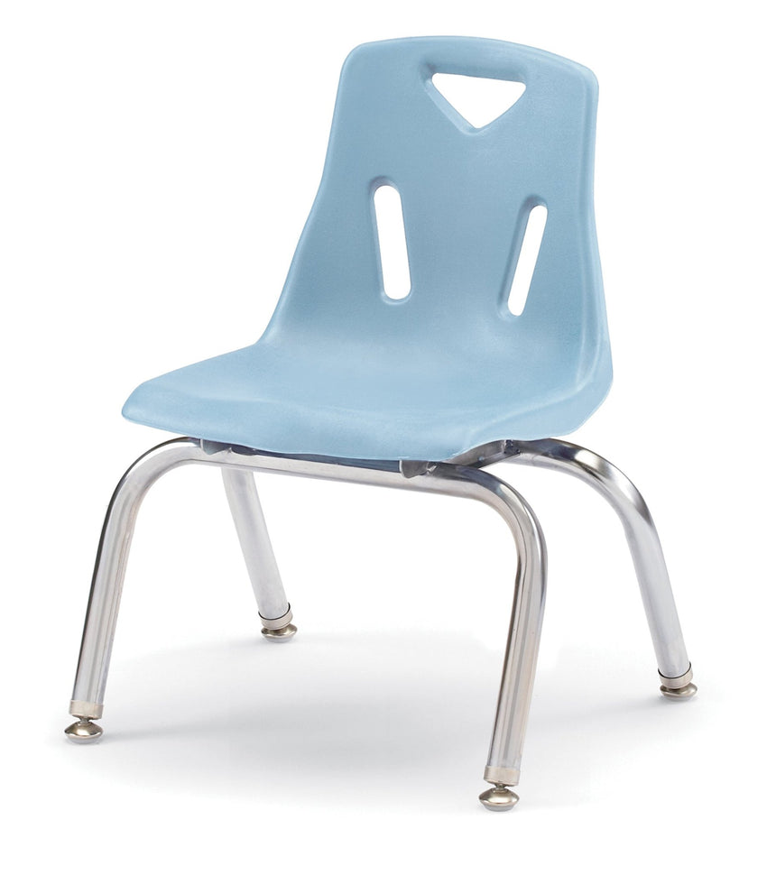 Jonti-Craft Stackable School Chair with Chrome Legs 10" Seat Height (Jonti-Craft JON-8140JC) - SchoolOutlet