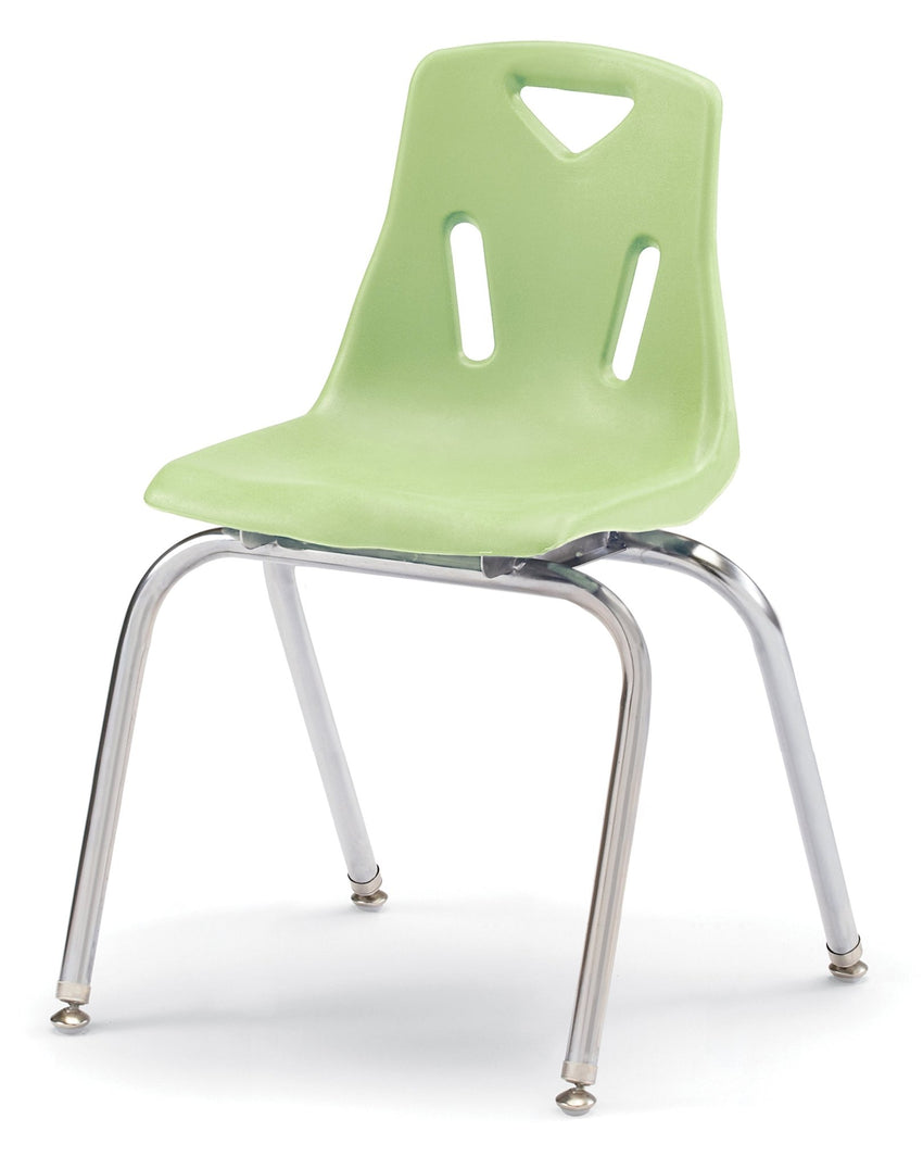 Jonti-Craft Stackable School Chair with Chrome Legs 18" Seat Height (Jonti-Craft JON-8148JC) - SchoolOutlet