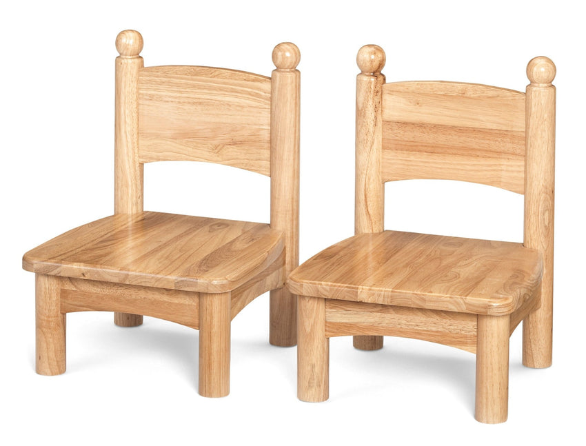 Jonti-Craft Set of Two Wooden Chairs 7" Seat Height (Jonti-Craft JON-8947JC2) - SchoolOutlet