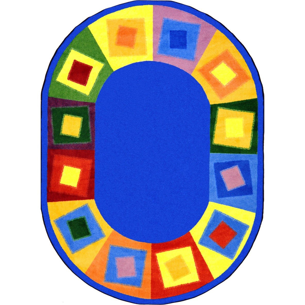 Off Balance Kid Essentials Collection Area Rug for Classrooms and Schools Libraries by Joy Carpets - SchoolOutlet