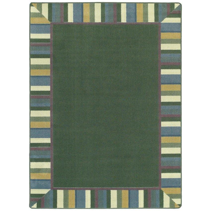 Clean Green Kid Essentials Collection Area Rug for Classrooms and Schools Libraries by Joy Carpets - SchoolOutlet