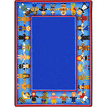 Children of Many Cultures Kid Essentials Collection Area Rug for Classrooms and Schools Libraries by Joy Carpets - SchoolOutlet