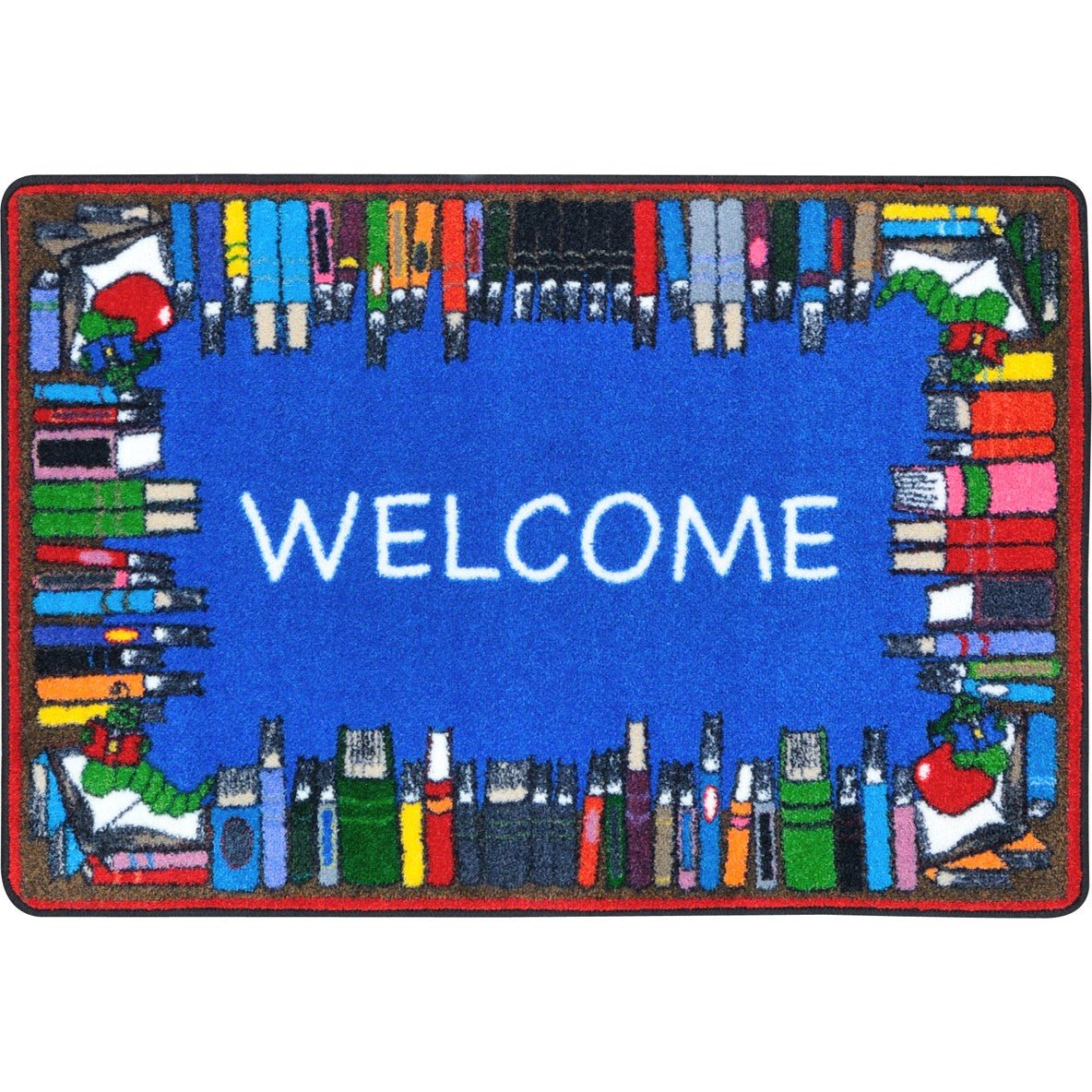 Read & Learn Kid Essentials Collection Area Rug for Classrooms and Schools Libraries by Joy Carpets - SchoolOutlet