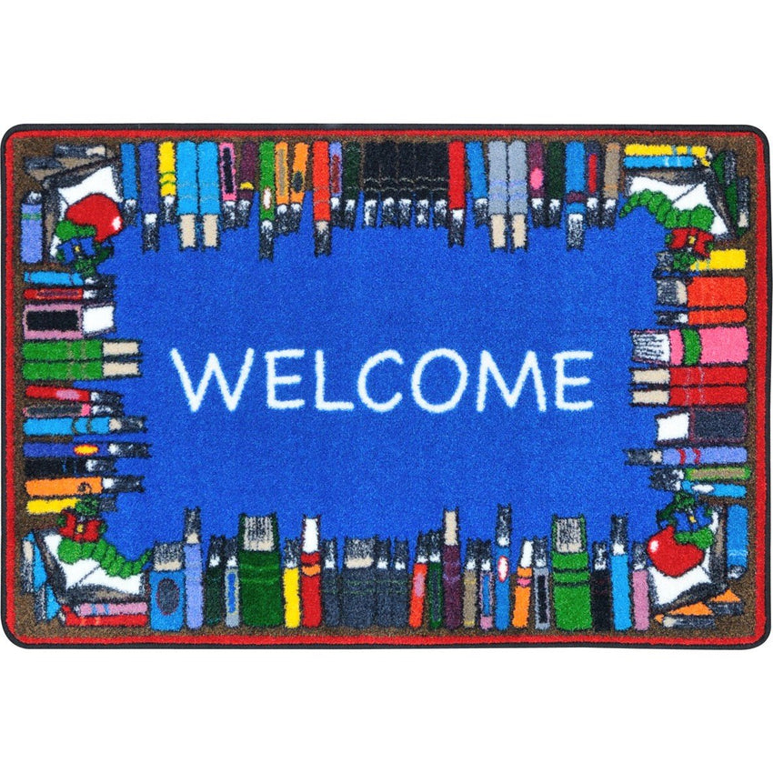 Read & Learn Kid Essentials Collection Area Rug for Classrooms and Schools Libraries by Joy Carpets - SchoolOutlet