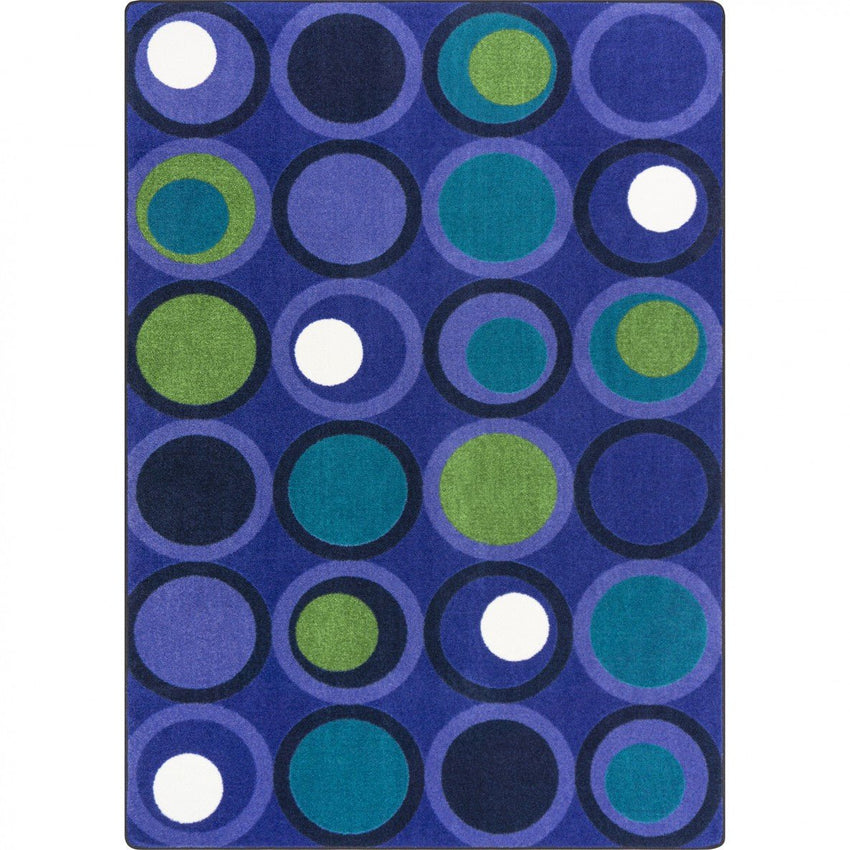 Circle Back Kid Essentials Collection Area Rug for Classrooms and Schools Libraries by Joy Carpets - SchoolOutlet