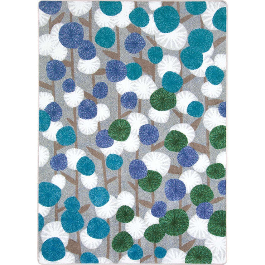 Posy Grove First Take Collection Area Rug for Classrooms and Schools Libraries by Joy Carpets - SchoolOutlet