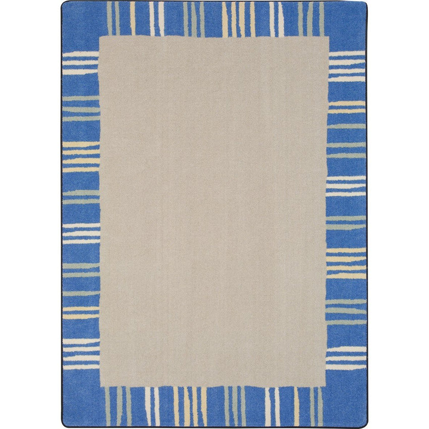 Seeing Stripes Kid Essentials Collection Area Rug for Classrooms and Schools Libraries by Joy Carpets - SchoolOutlet