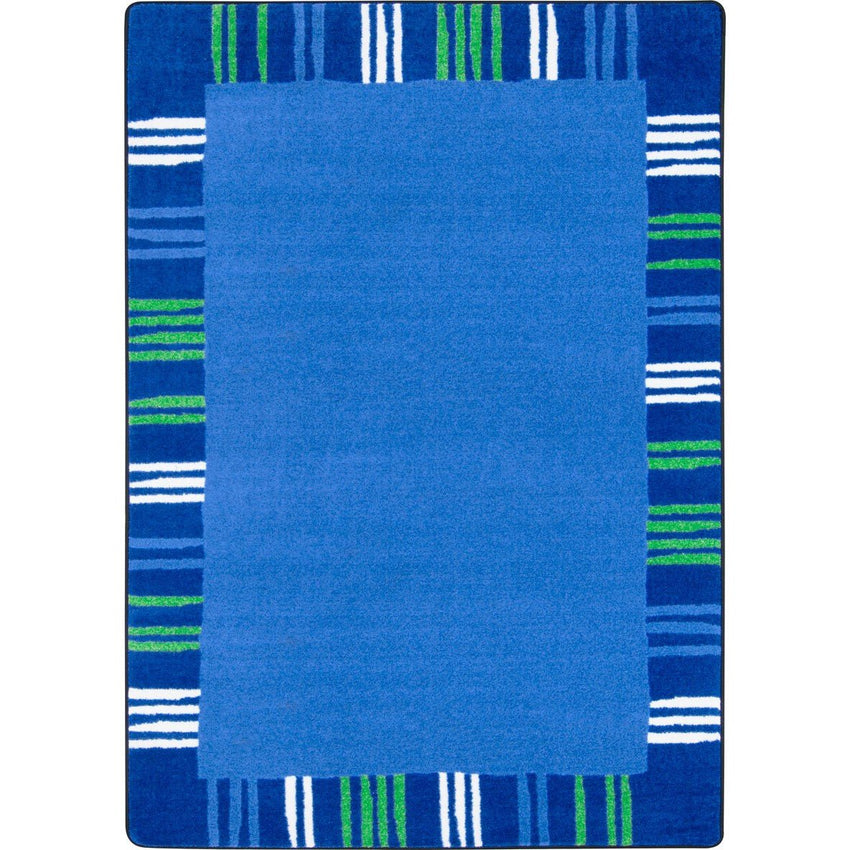 Seeing Stripes Kid Essentials Collection Area Rug for Classrooms and Schools Libraries by Joy Carpets - SchoolOutlet