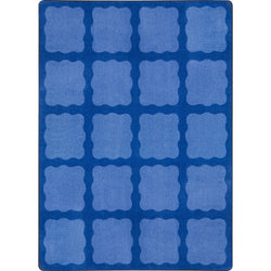 Simply Squares Kid Essentials Collection Area Rug for Classrooms and Schools Libraries by Joy Carpets