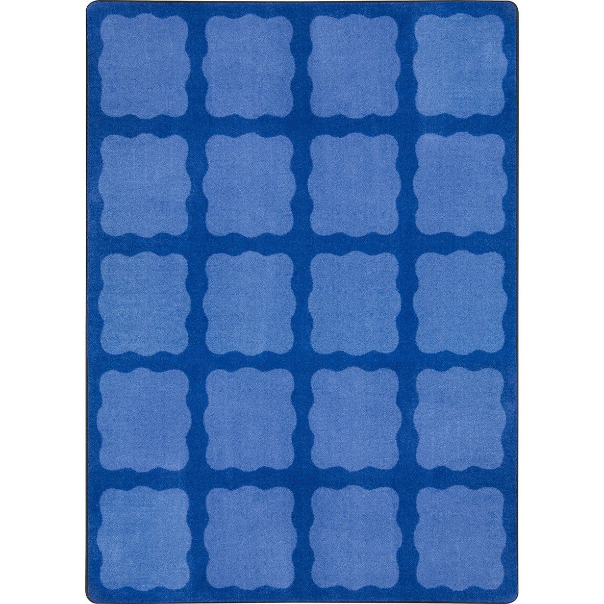 Simply Squares Kid Essentials Collection Area Rug for Classrooms and Schools Libraries by Joy Carpets - SchoolOutlet