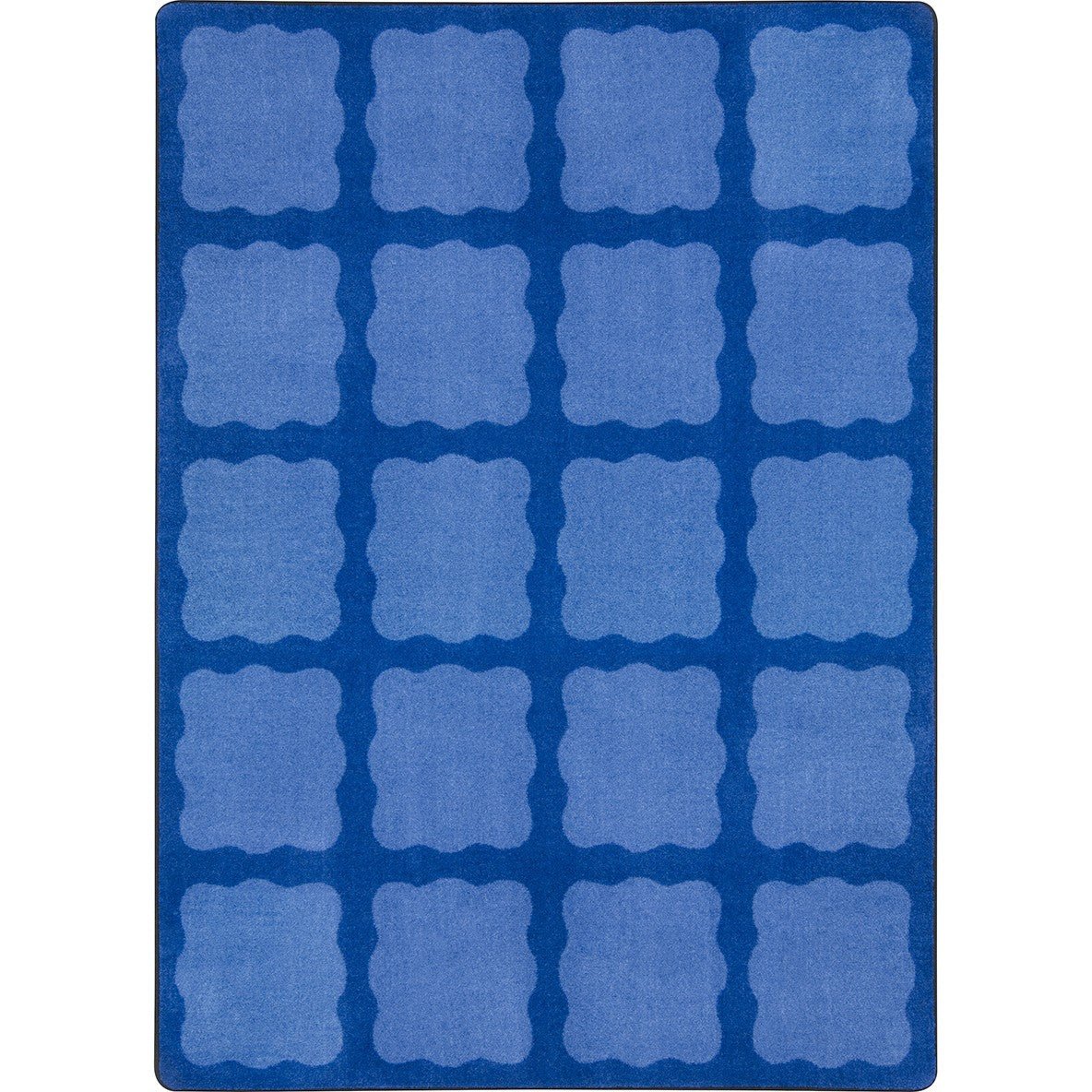Simply Squares Kid Essentials Collection Area Rug for Classrooms and Schools Libraries by Joy Carpets - SchoolOutlet
