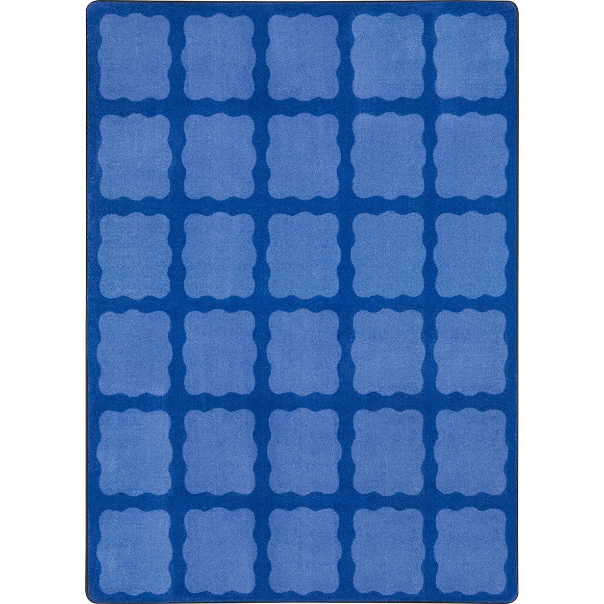 Simply Squares Kid Essentials Collection Area Rug for Classrooms and Schools Libraries by Joy Carpets - SchoolOutlet