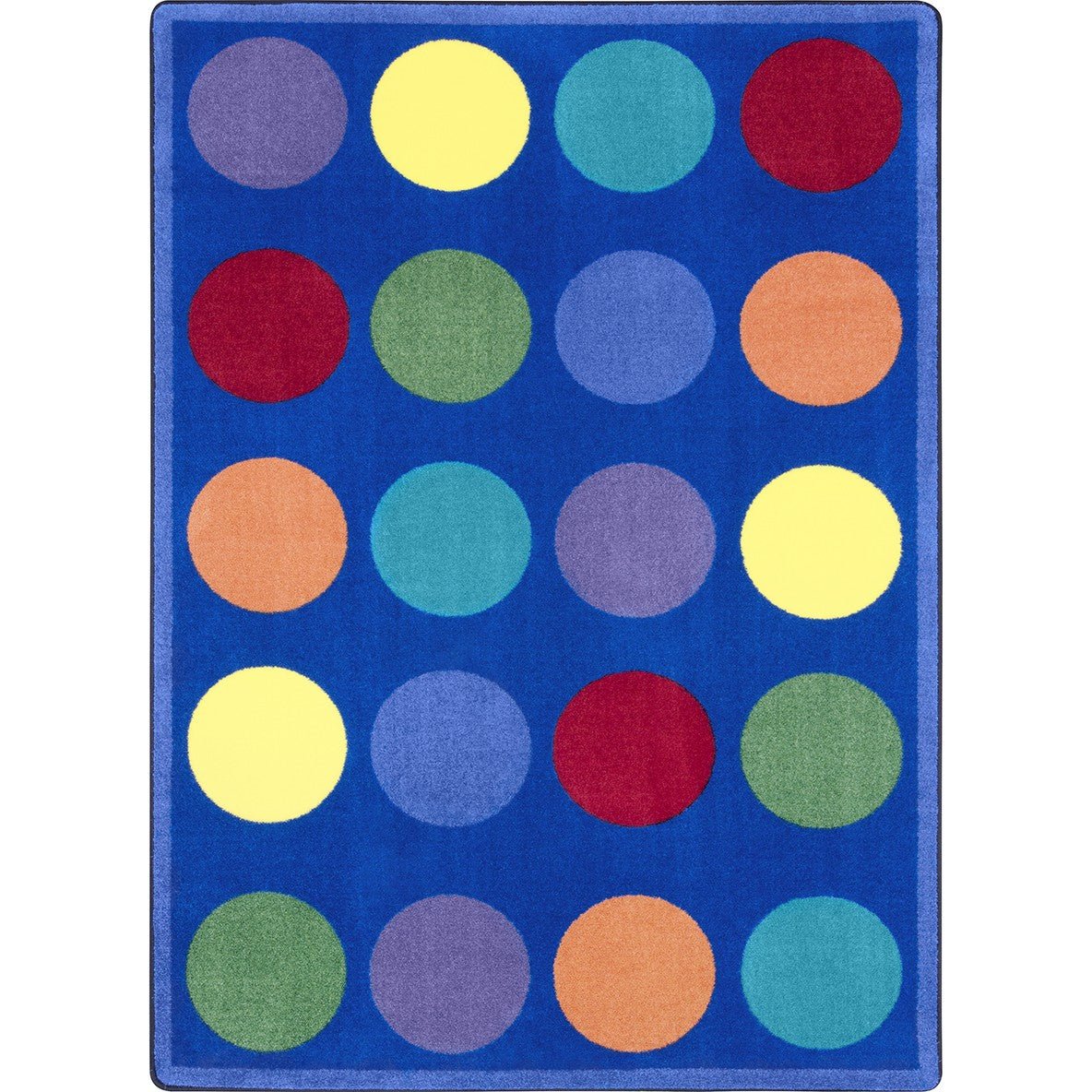 Choose A Color Kid Essentials Collection Area Rug for Classrooms and Schools Libraries by Joy Carpets - SchoolOutlet