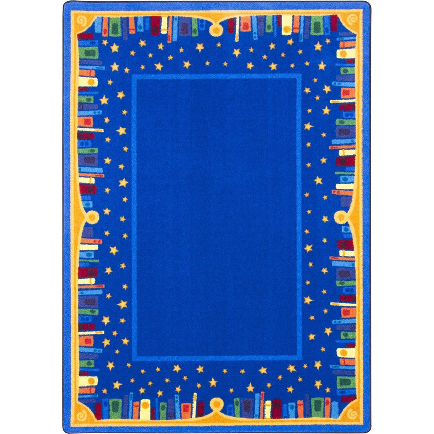 Magic of Reading Kid Essentials Collection Area Rug for Classrooms and Schools Libraries by Joy Carpets - SchoolOutlet