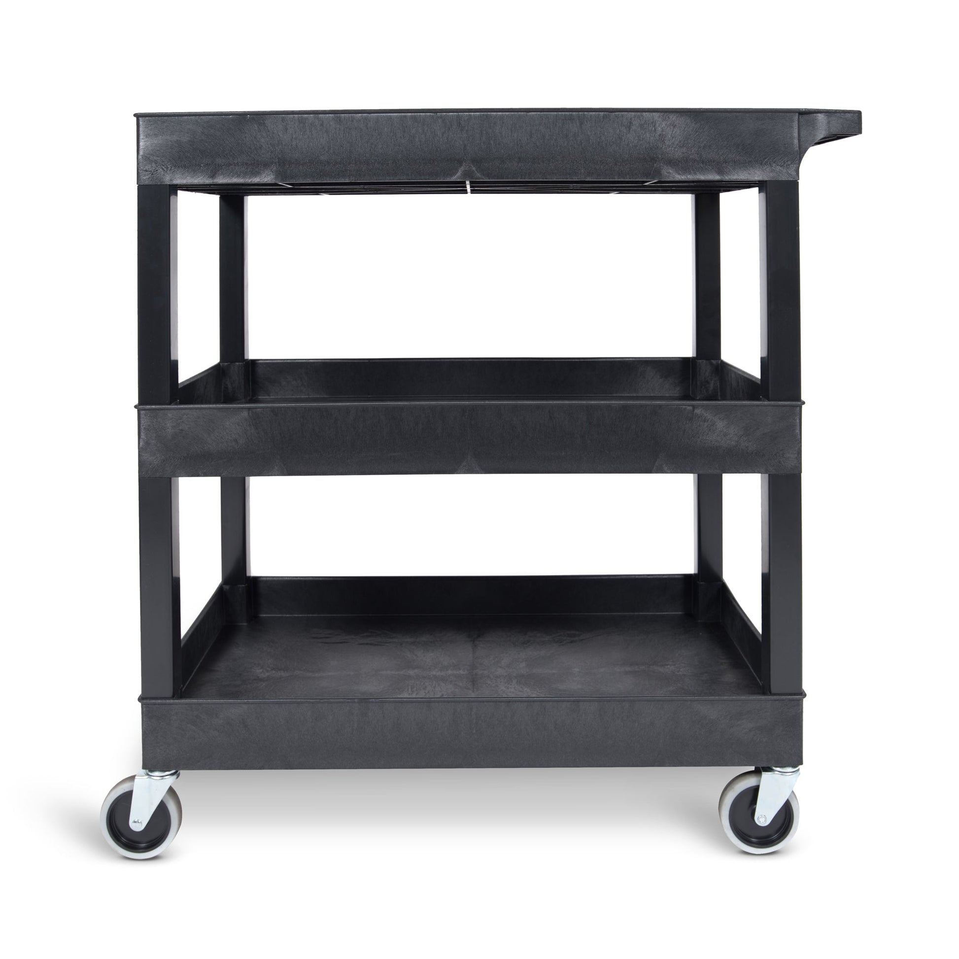 Luxor E Series EC111 - Tub Cart 3 Shelves - 35"W x 36"H - SchoolOutlet